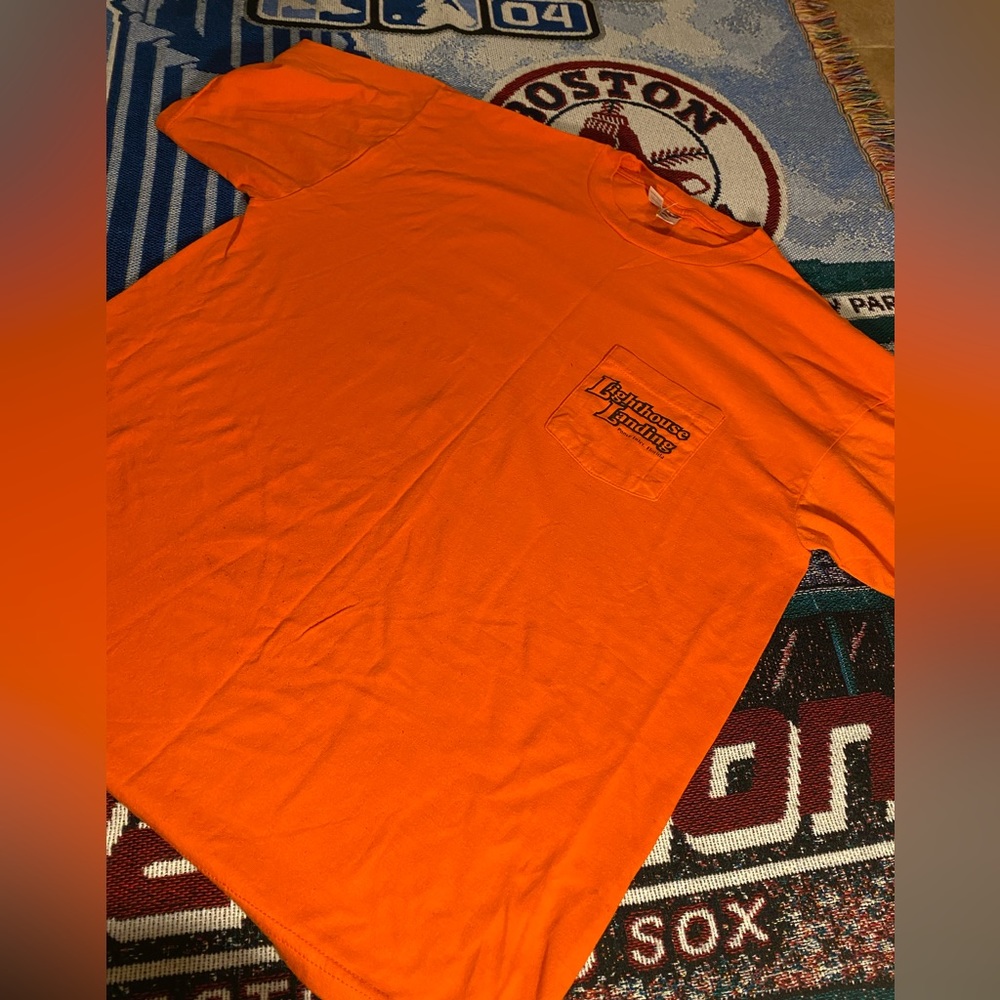 Vintage 90’s Lighthouse Bar Orange, XL